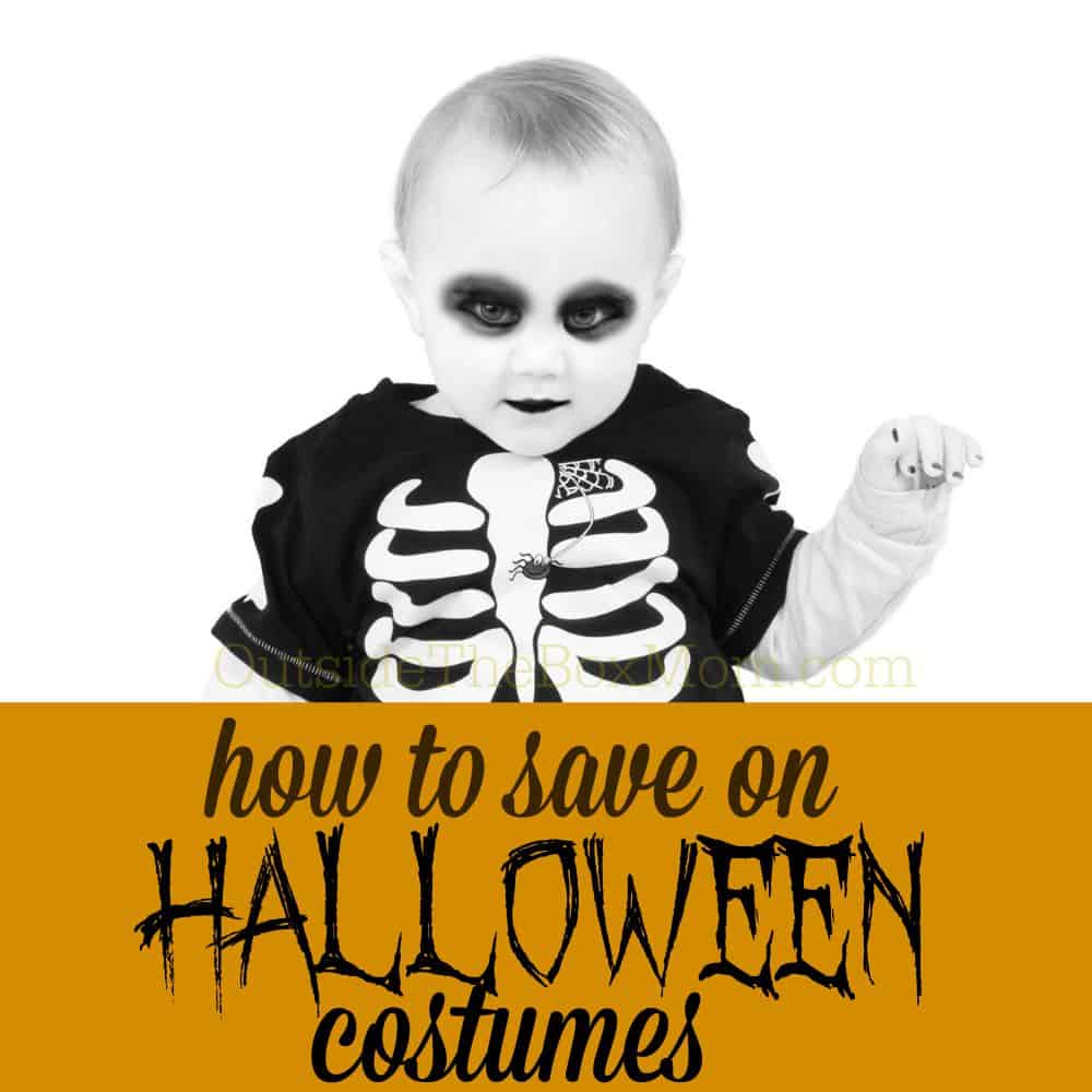I hate the idea of spending $10-$30 on an outfit my child will wear for 1-2 hours (and won't be able to fit again next year). Here are some ways you can save money on Halloween costumes.