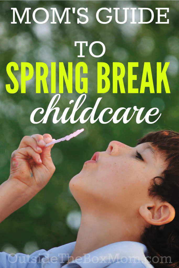 Are you facing the same challenge lots of working mothers are facing during the next few weeks: what will I do for Spring break childcare AND how do I keep my child entertained?