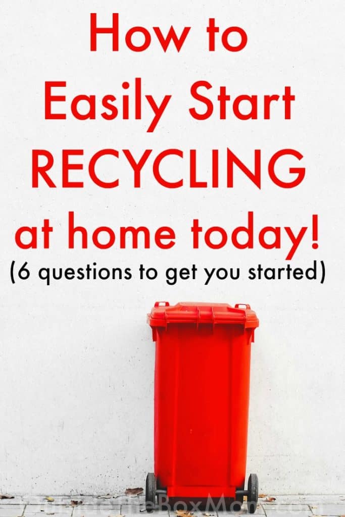 Starting a home recycling program is a great family activity and a way to teach environmental responsibility to children. | How to Start Recycling (At Home)