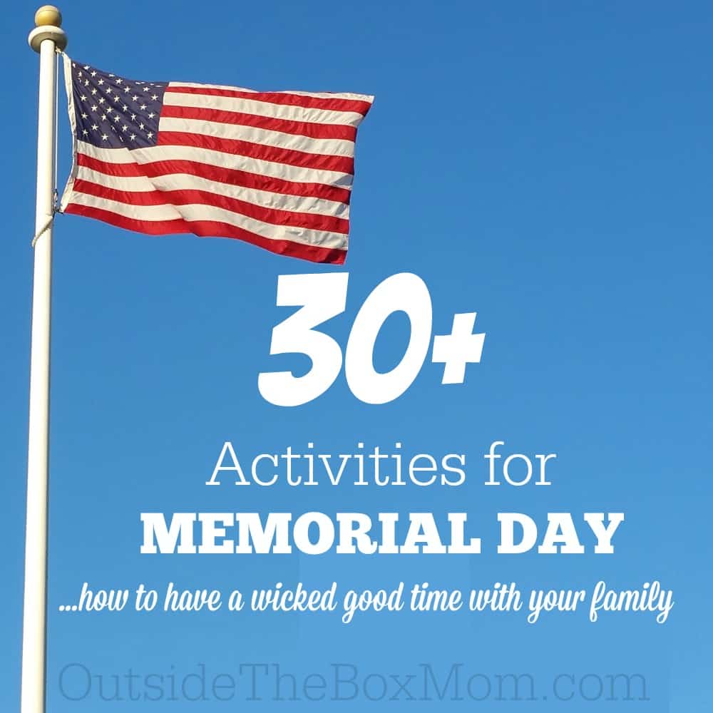 There are plenty of activities for Memorial Day you can take advantage of over this three-day weekend. Eat. Play. Commemorate.
