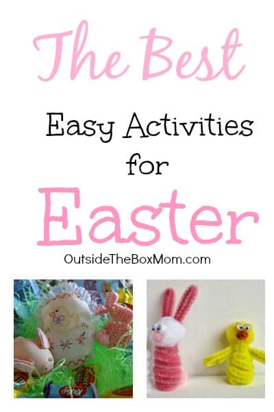 Make memories with your family this Easter by decorating Easter eggs, filling an Easter basket, and spending time together doing these easy activities for Easter.