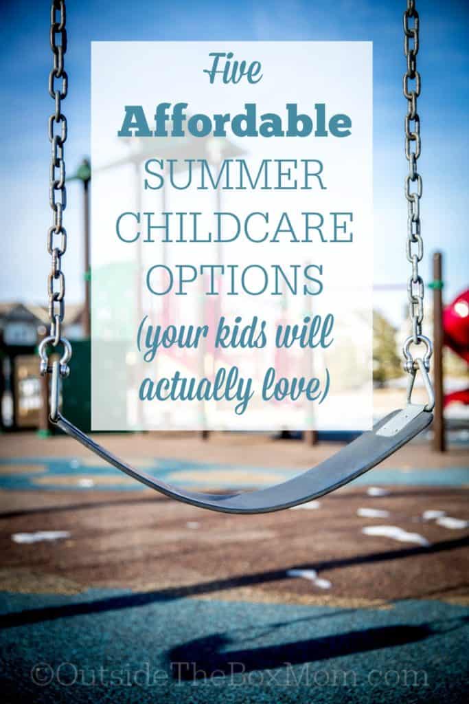 Summer Childcare Options - Working Mom Blog | Outside the Box Mom
