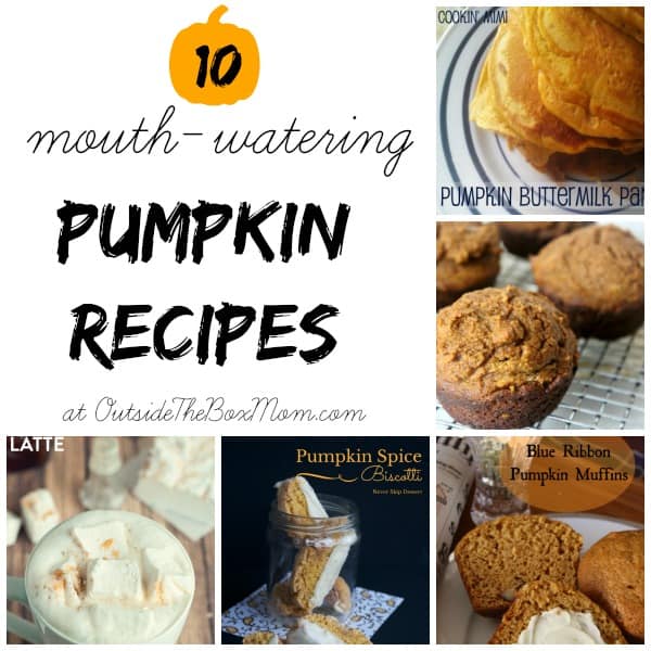 Looking for easy pumpkin recipes? I have put together a great list of pumpkin recipes including a breakfast, beverages, and desserts.
