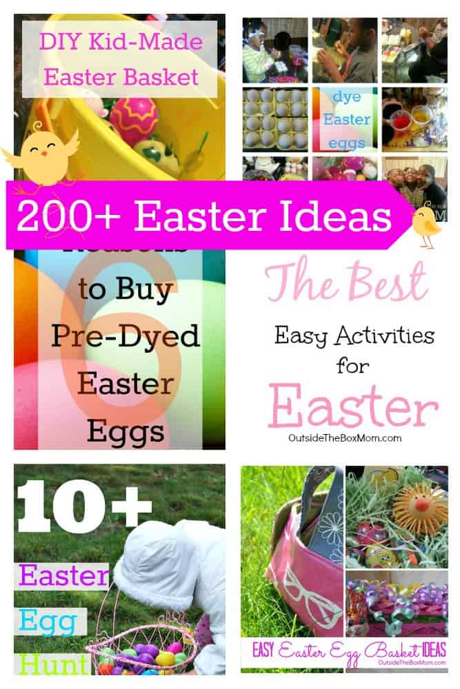 200+ Easter Ideas | Outsidetheboxmom.com