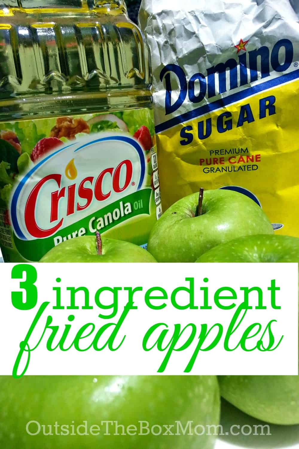 Fried apples are a thrifty recipe to make using one of the least expensive fruits available. If you are looking for a Fried Apples Recipe, but not just any. More like the Best Southern Fried Apples you’ve ever seen. | OutsideTheBoxMom.com