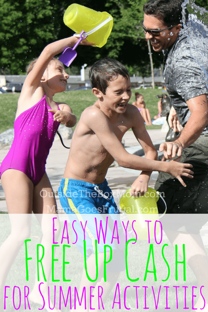 Do you want to have fun with your family this summer, but fall short on cash? Here are 10 easy ways to free up cash for summer fun.