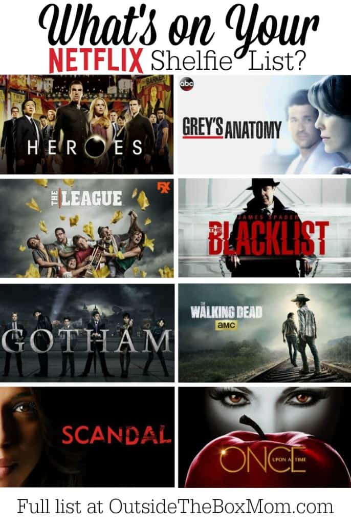 List of the best shows to catch up on for the fall season. @Netflix + favorite tv shows that you missed and put on the shelf = Shelfie #streamteam #netflix