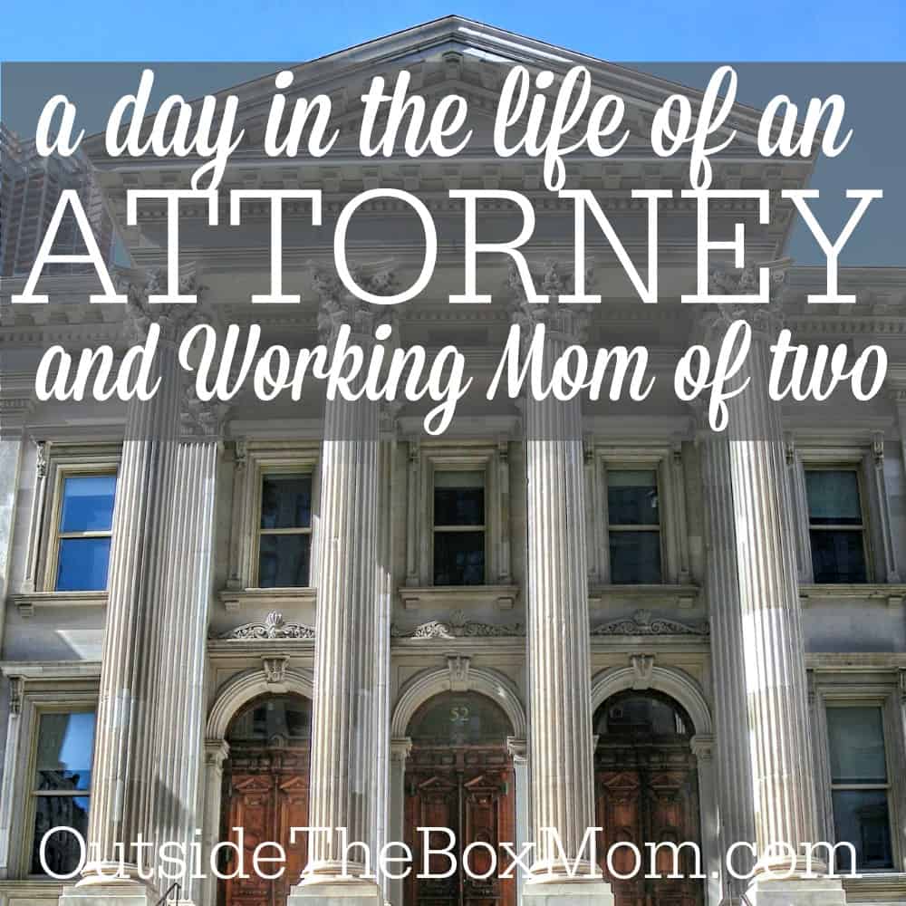 Have you ever wondered what a day in the life of another working mom is like? Read about A Day in the Life of a Single, Working Mom & Corporate Attorney