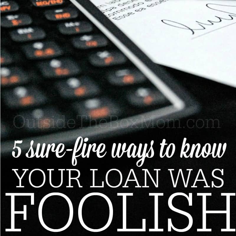Getting a loan is not to be taken lightly. You might be surprised to hear this. This guide will help you to consider five important thing before taking out a loan.