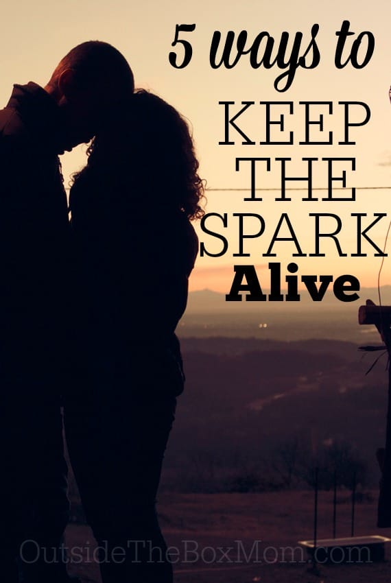 After years together, it can be easy to lose that early love spark. Here are the little things you can do to keep the spark alive.