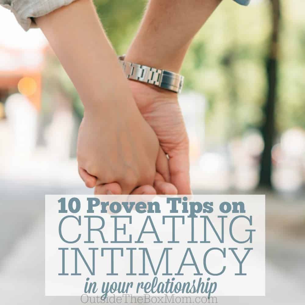 Intimacy in marriage is key. It's the glue that will keep you together. In this post, I'm sharing 10 tips on creating intimacy in your relationship.