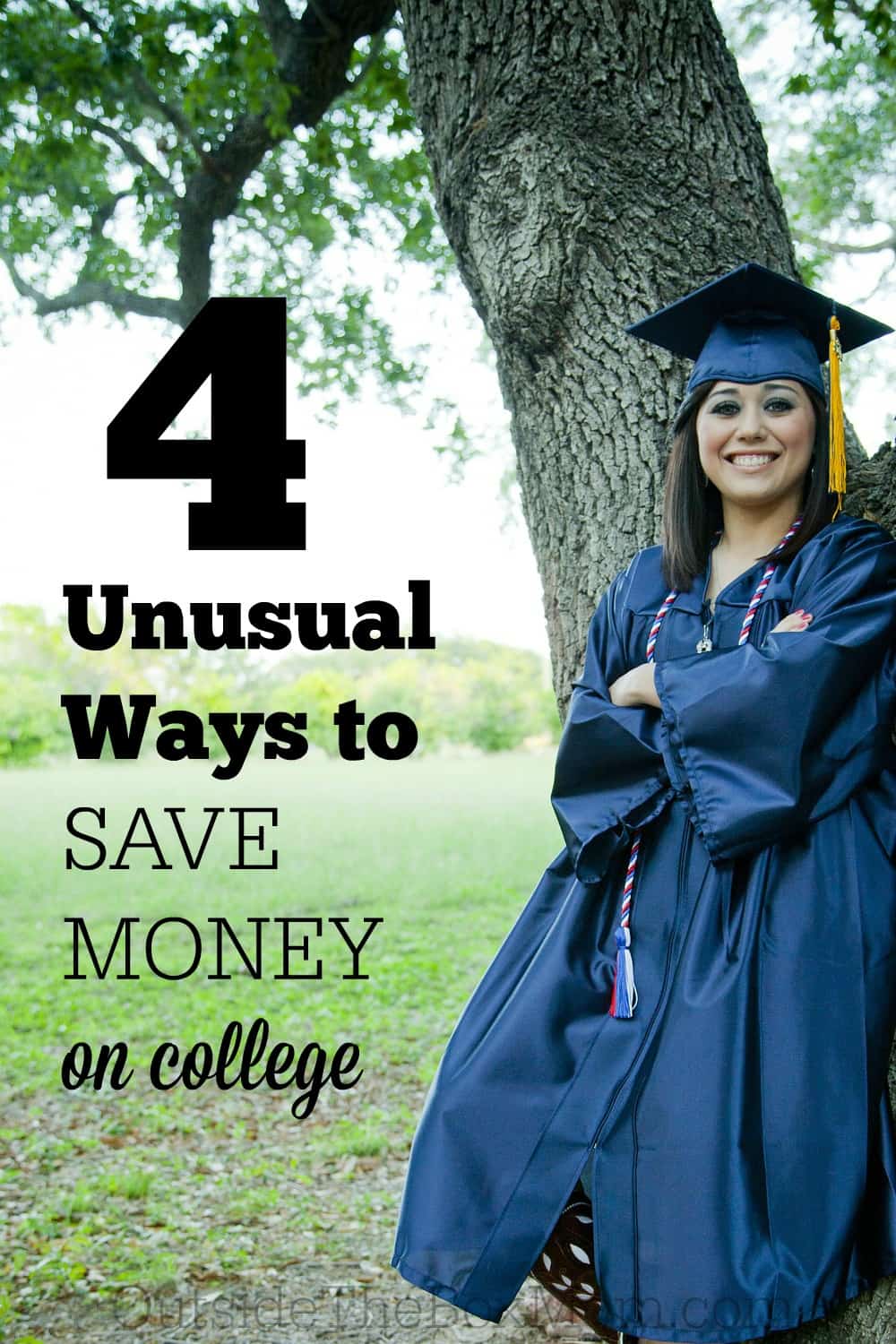 Are you overwhelmed at the thought of saving money for your children’s college education? Check out these four, unusual options for building a college fund and saving money on tuition and expenses.