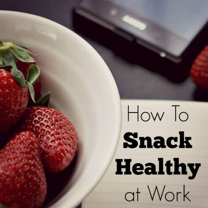 As we all know, all snacks are not created equally. The office might be stocked with vending machines doling out candy bars, cookies, and chips. You can snack healthy at work with a little planning and prep work.