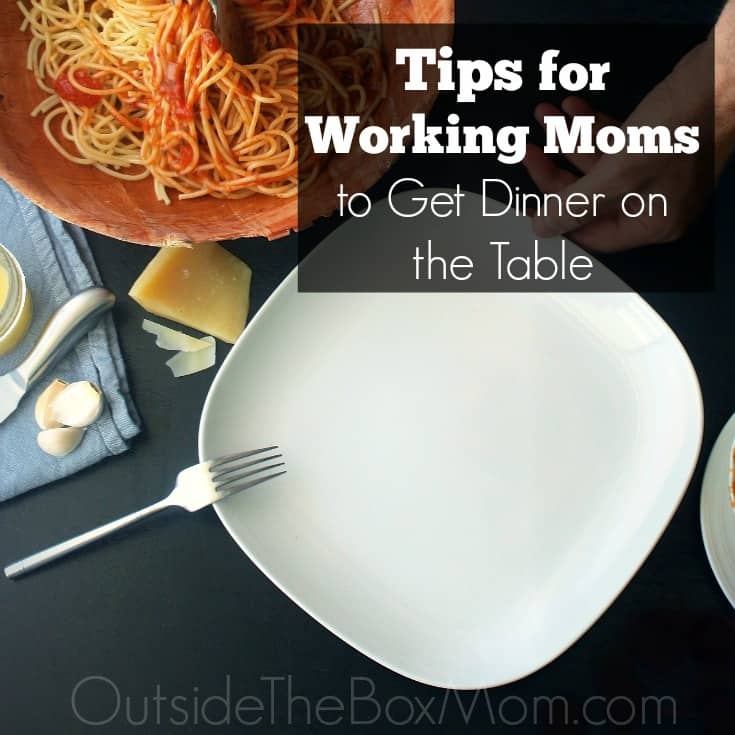 I am always panicked and scrambling at 5pm! These easy dinner tips for working moms help me get my family fed in no time, without the stress.
