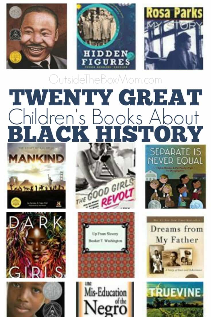 During Black History Month (or any time of year), there are some great books you can read with your kids. These educational titles will help your kids understand history, relate to historical figures, and inspire their futures.