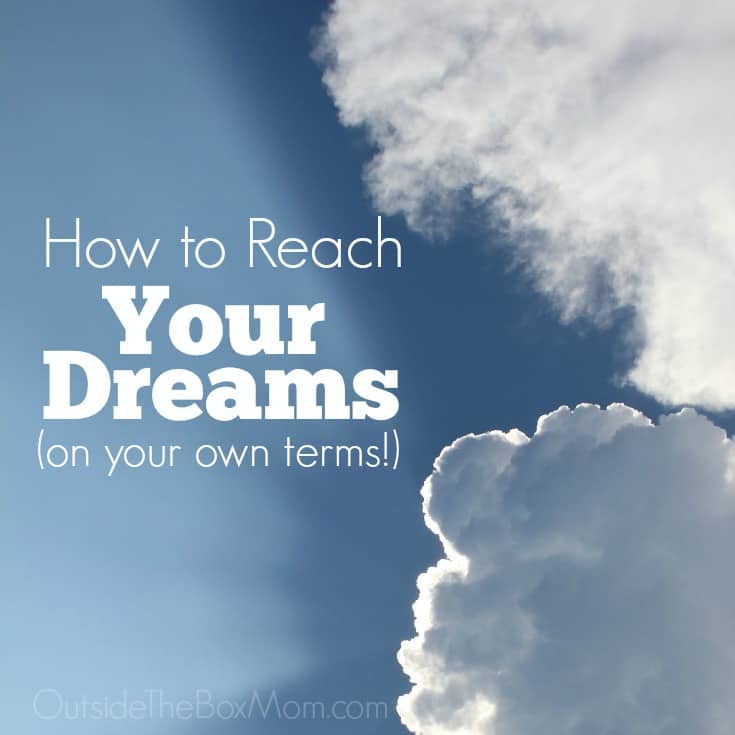 I get so frustrated when I want to do something but obstacle after obstacle keeps getting in the way. These suggestions to finally reach my dreams on my terms!