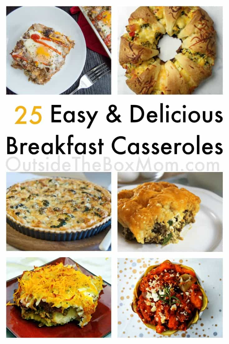 25 Delicious Breakfast Casseroles - Working Mom Blog | Outside the Box Mom