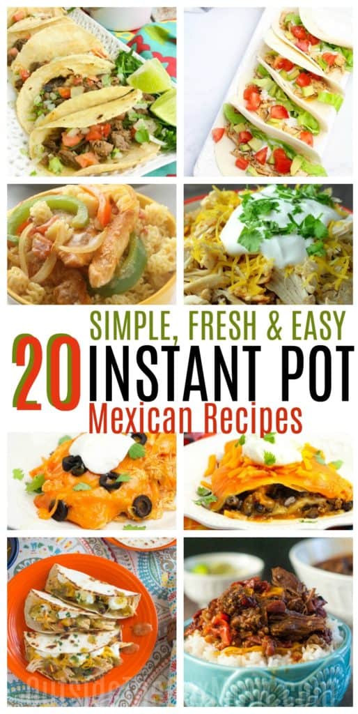 Mexican instant pot recipes | instant pot recipes