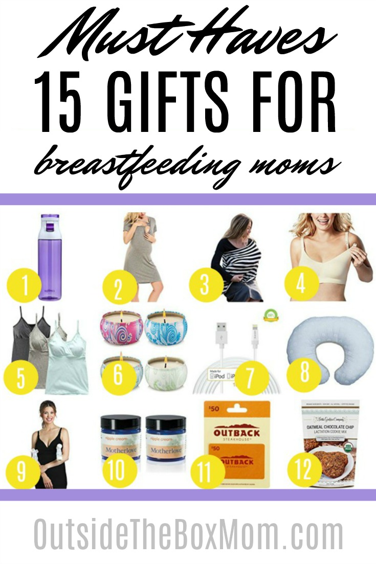 GIFTS FOR BREASTFEEDING MOMS | breastfeeding essentials
