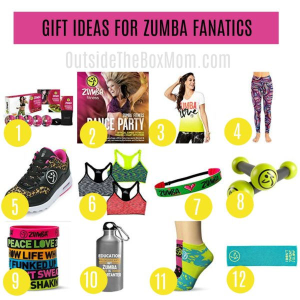 Zumba gifts | Gifts for a Zumba Fanatic | Zumba gift ideas