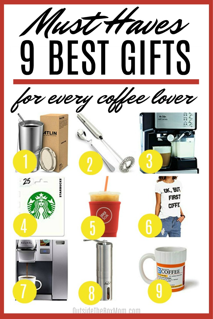 Gifts for Coffee Lovers | coffee gift ideas 