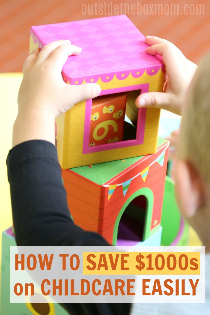 how to save money on child care costs | save $1,000s on child care costs