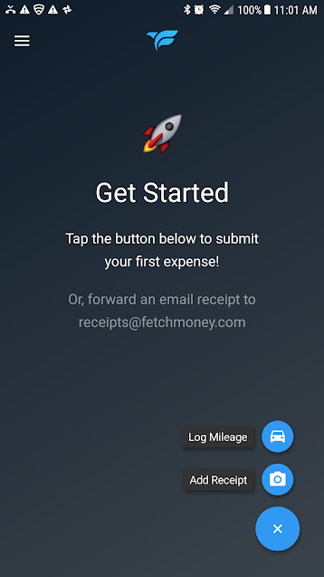 Fetch | expense report app