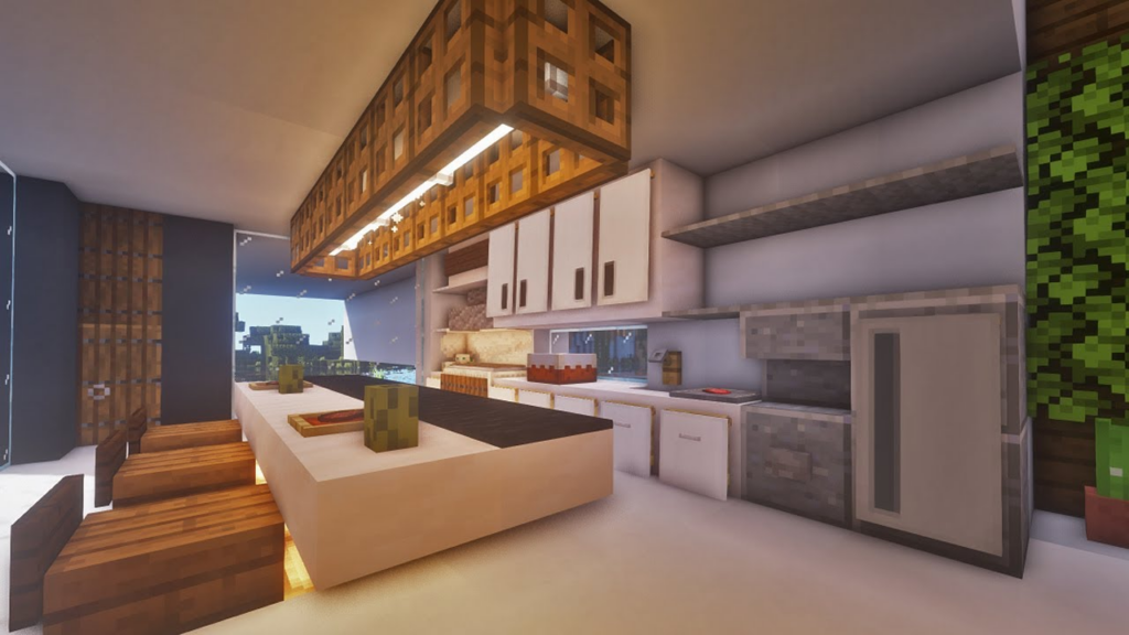 7 Minecraft Kitchen Designs And, How To Protect Quartzite Countertops In Minecraft
