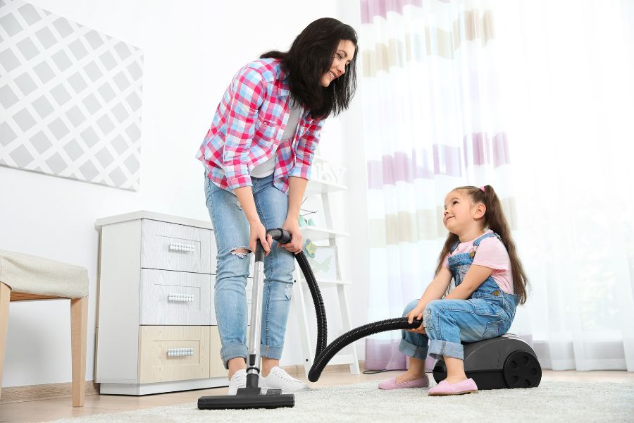 The Best Ways To Keep Your Carpets Cleaned With Kids